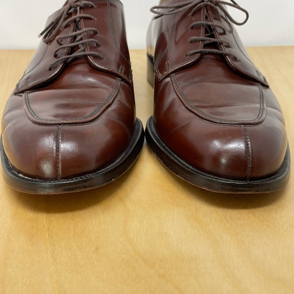 Cole Haan Mahogany Calhoun Split Toe Derby Shoe 9 - Picture 4 of 10